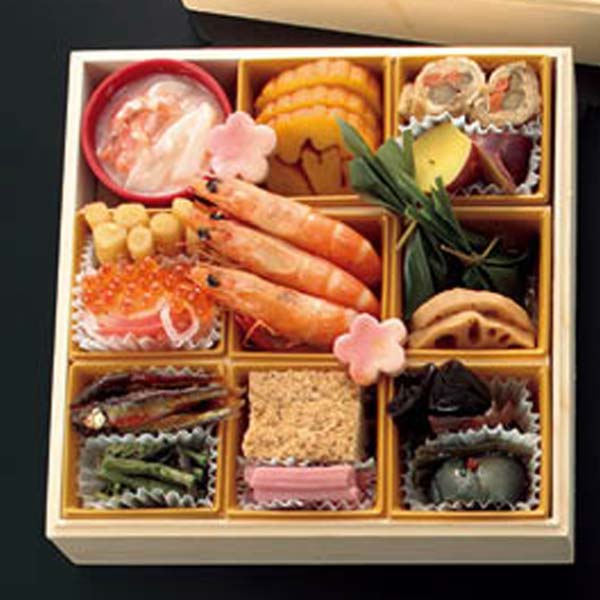 京都料亭 みのり 和・洋三段重 白松お重箱 酒肴三品付【3人前・53品目】【イオンのおせち】　商品画像2