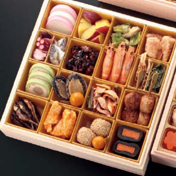 京都料亭 うお寿・藤かわ・みのり 京都料亭コラボおせち三段重【4〜5人前・64品目】【イオンのおせち】　商品画像2