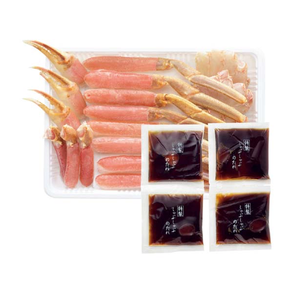 カネコメ田中水産 生ずわいがにしゃぶしゃぶセット600g【冬の贈りもの・お歳暮】　商品画像2