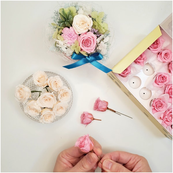 Luna プリザーブドフラワー「シャンティ」【母の日】 商品画像2