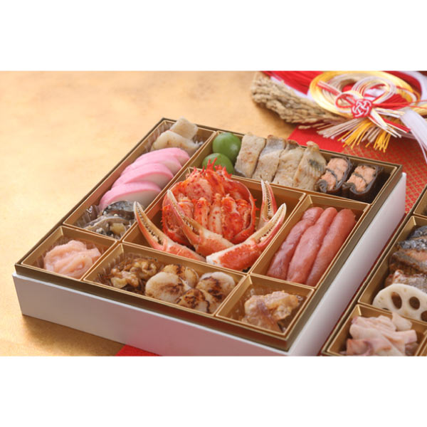 島の人 北海道海鮮和風おせち三段重「あつもり」【4人前・48品目】【イオンのおせち】 商品画像2