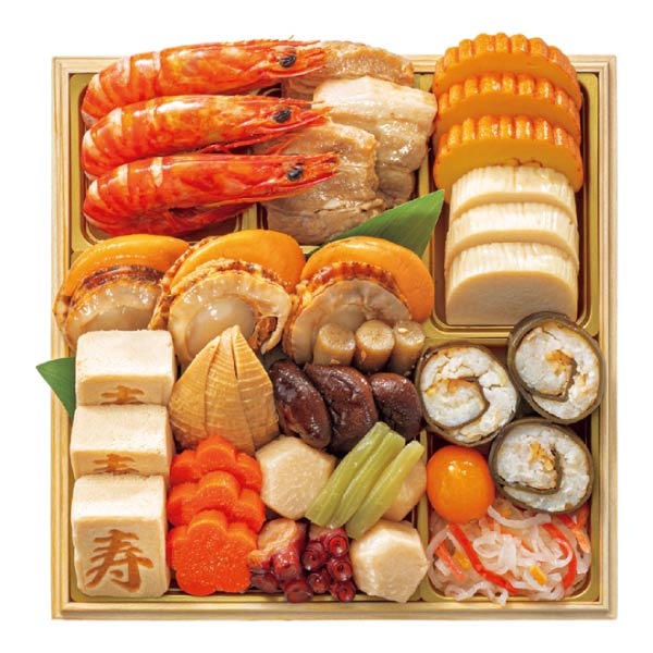 トップバリュ プロのひと品「橋本料理長監修」和風二段重「煌華」(こうか)【3〜4人前・29品目】【イオンのおせち】　商品画像2