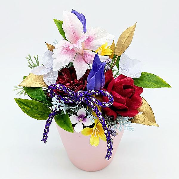Luna 和紙の花「寿」【敬老の日】　商品画像2
