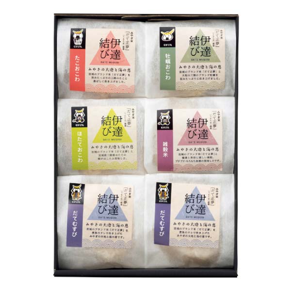 海心 海鮮おこわ 伊達むすび【冬の贈りもの・お歳暮】[OK-6]　商品画像2