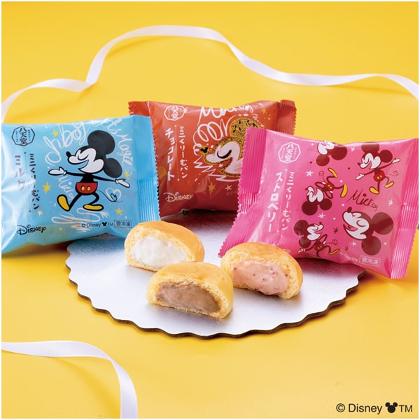 八天堂 【Disney】ミッキーマウス/ミニくりーむパン9個詰合せ(エコバッグ付き)【母の日】　商品画像2