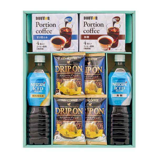 ネスカフェ＆ドトール＆京都ラ・バンヴェント コーヒーと焼菓子セット【夏の贈りもの・お中元】[CC-60AW]　商品画像2