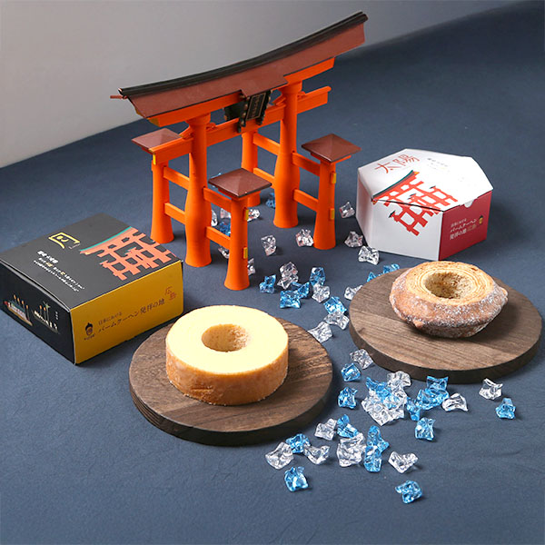 櫟 バームクーヘン月太陽4号ギフト【おいしいお取り寄せ】　商品画像2