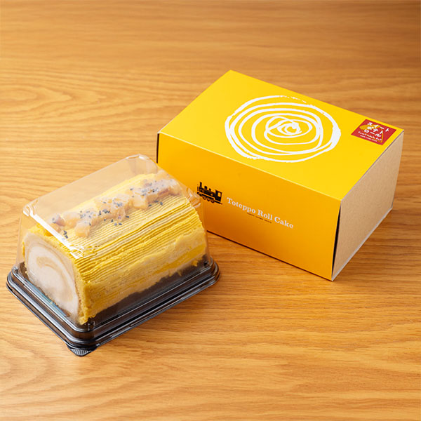 十勝トテッポ工房 スイートポテトロールケーキ1個【おいしいお取り寄せ】 商品画像2