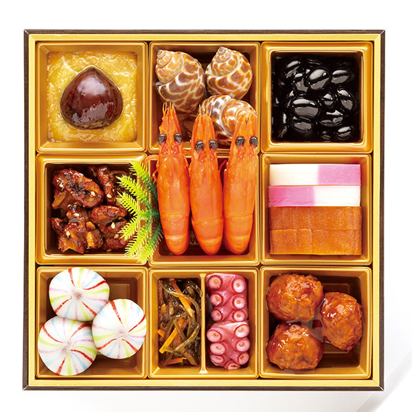 オリジン東秀 オリジンおせち三段重【3〜4人前・33品目】【イオンのおせち】　商品画像2