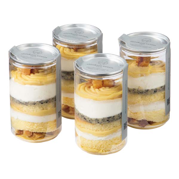 shirokane sweets TOKYO シルクスイートモンブラン 4個入【冬の贈りもの・お歳暮】　商品画像2