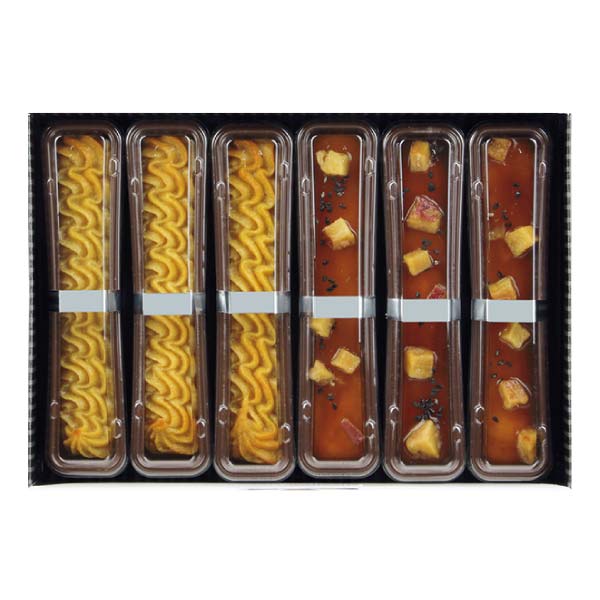 shirokane sweets TOKYO 黒胡麻みたらしのスイートポテト・プレーンスイートポテト 6本セット【冬の贈りもの・お歳暮】　商品画像2