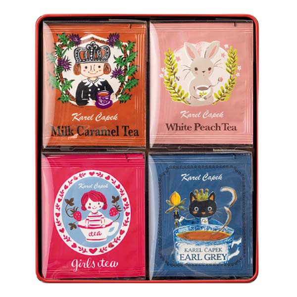 カレルチャペック紅茶店 tea lover缶【冬の贈りもの・お歳暮】　商品画像2