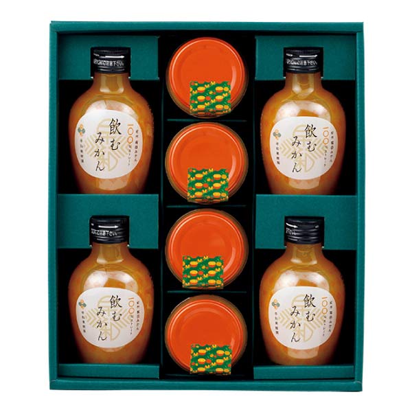 早和果樹園 飲むみかん濃厚ジュレギフト【夏の贈りもの・お中元】[C6-B3]　商品画像2