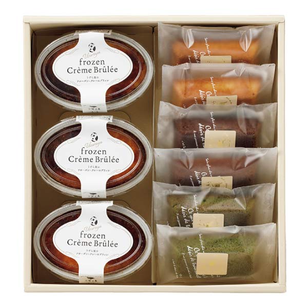 うずら屋 うずら屋ブリュレ＆フィナンシェセット【夏の贈りもの・お中元】[s1013]　商品画像2