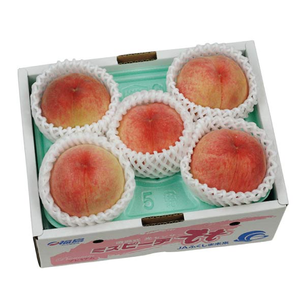 福島県産(JAふくしま未来) 光センサー選果、あかつき桃(お届け期間：7/28〜8/15)【夏の贈りもの・お中元】　商品画像2