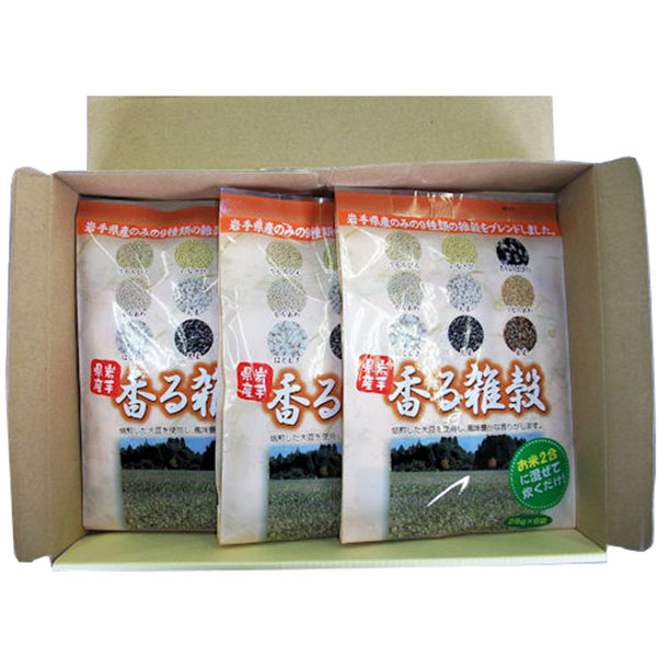 JAグリーンサービス花巻 香る雑穀 150g（25g×6袋）×3袋【フードアルチザン】　商品画像2