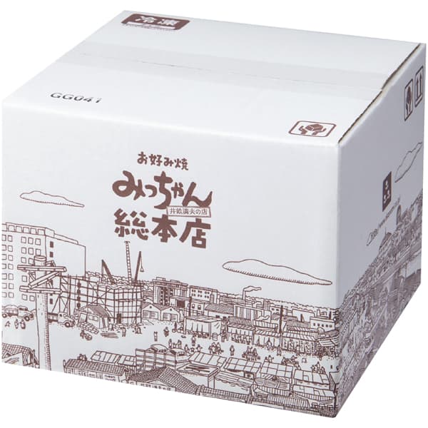 みっちゃん総本店 広島流お好み焼 そば入4枚セットR【冬の贈りもの・お歳暮】[GG041]　商品画像2