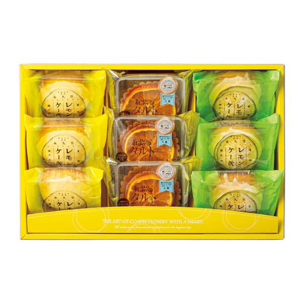 永久堂 レモンケーキ・レモンタルト詰合せ【夏の贈りもの・お中元】　商品画像2