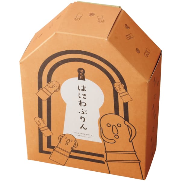 はにわぷりん はにわぷりんギフト4種セット【冬の贈りもの・お歳暮】[KW-CSW2]　商品画像2