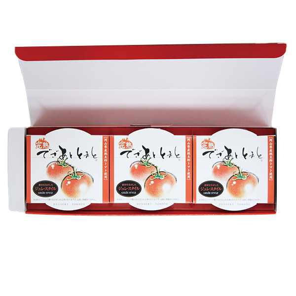 岡山県青果物販売 でざあととまと 3個入【母の日】 商品画像2