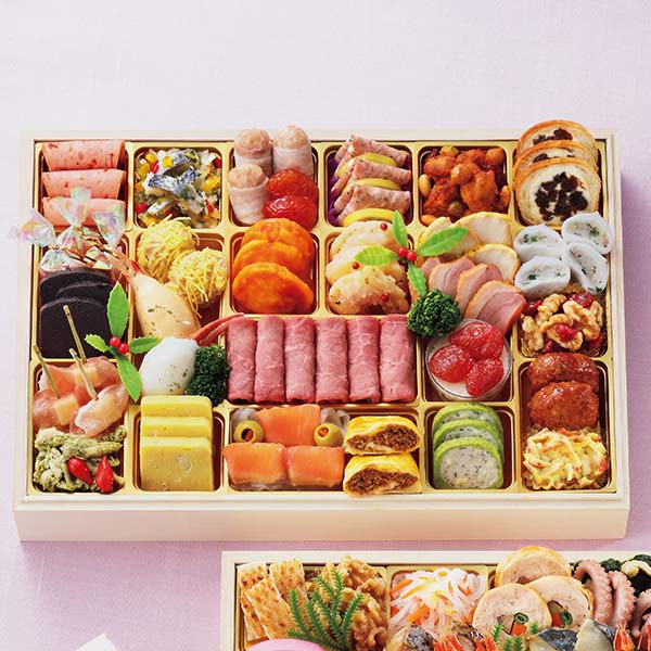 おもてなし重 和洋特大二段重「迎華」(げいか)【6〜8人前・77品】【イオンのおせち】　商品画像2