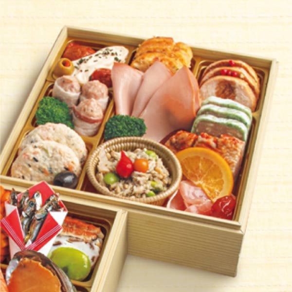 低糖質おせち二段重【2〜3人前・36品目】【イオンのおせち】　商品画像2