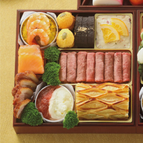 和洋三段重「吉祥富士」【3〜4人前・47品目】【イオンのおせち】　商品画像2