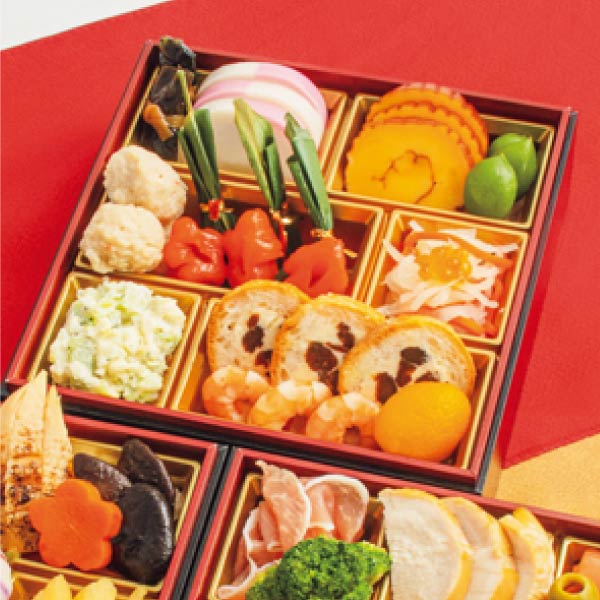 漬新 和洋折衷三段重「夢」【2〜3人前・40品目】【イオンのおせち】【関東地区お届け限定】　商品画像2