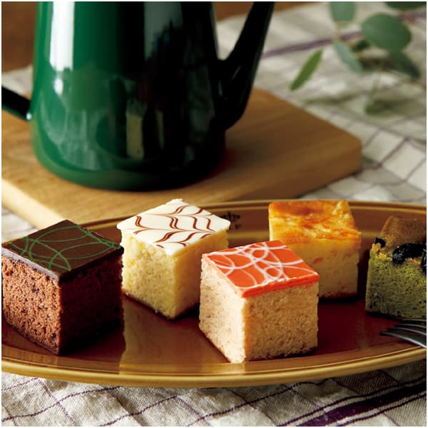 ナガラタタン はちみつバウムクーヘン＆奏でる積み木6個入【冬の贈りもの・お歳暮】[AE25W]　商品画像2