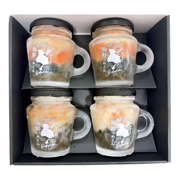 TRYASU ひょうご海鮮つめとん瓶【冬の贈りもの・お歳暮】[4個]　商品画像2