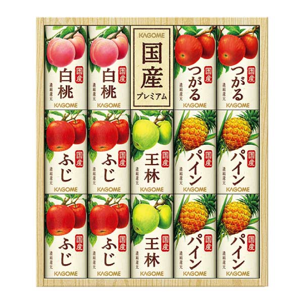 カゴメ 国産プレミアムフルーツジュースギフト【夏の贈りもの・お中元】[KT-30Y]　商品画像2