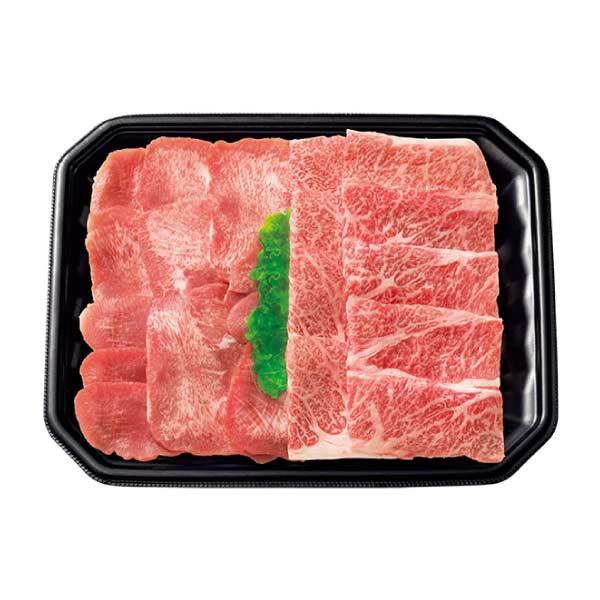 国産黒毛和牛ばら焼肉用・牛たんセット【夏の贈りもの・お中元】　商品画像2