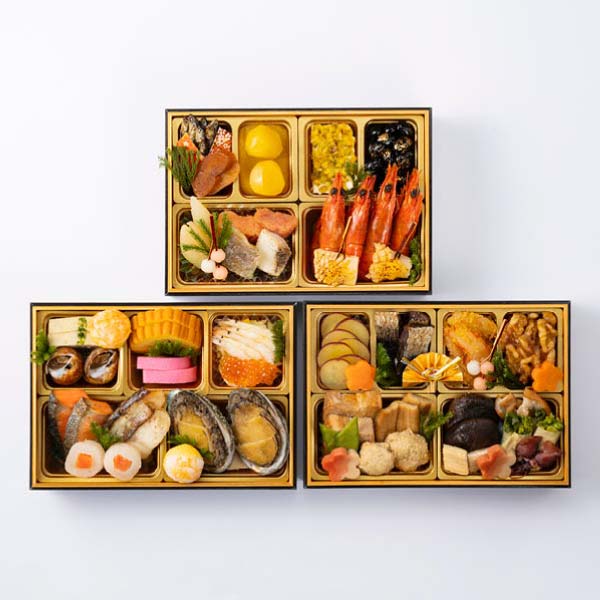 加賀屋 和風おせち三段重【3〜4人前・41品目】【イオンのおせち】　商品画像2