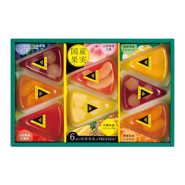 フーシェ 国産果実のジュレ・トリアングル【夏の贈りもの・お中元】[GTL-30]　商品画像2