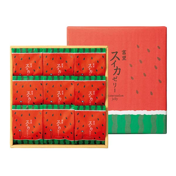 なごみの米屋 富里スイカゼリー9個詰【夏の贈りもの・お中元】　商品画像2