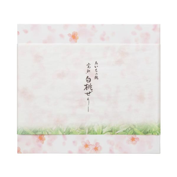 創作桃菓 桃花亭 プチ完熟白桃ぜりー30個入【夏の贈りもの