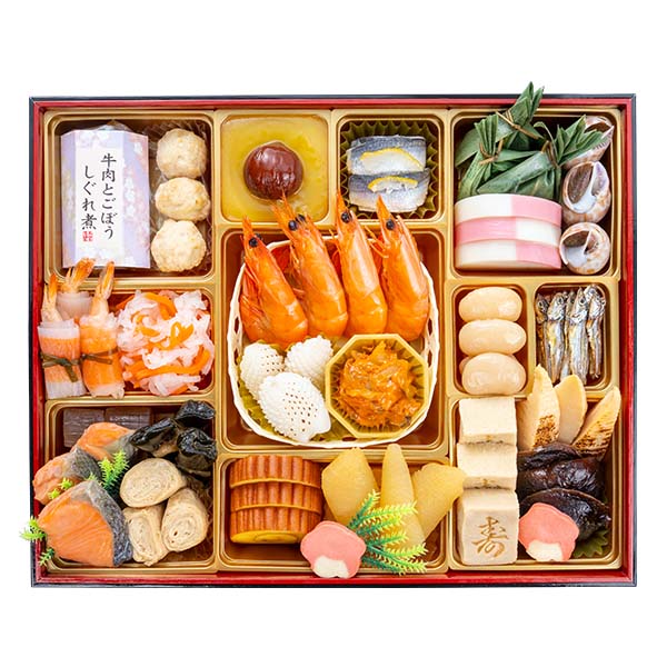 千賀屋 迎春おせち料理 和風二段重「祥運」【4〜5人前・46品目】【イオンのおせち】　商品画像2
