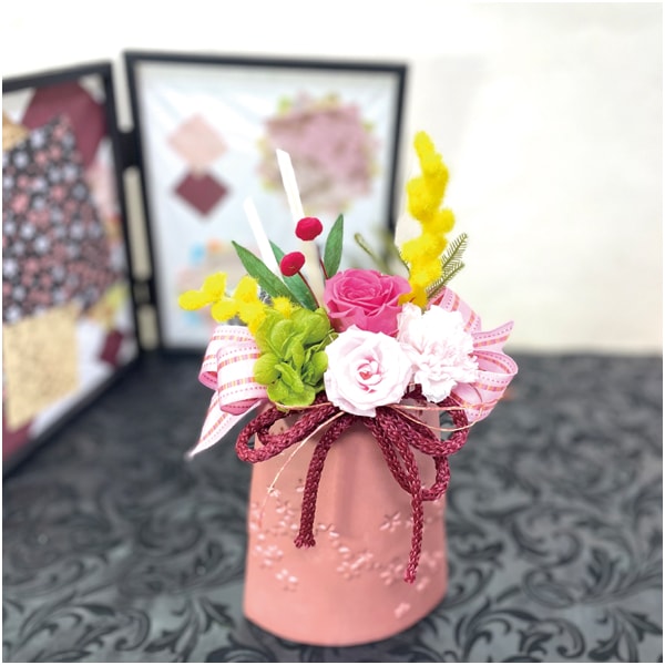 welzoFLOWER 和風プリザーブドフラワー「美桜」【母の日】 商品画像2