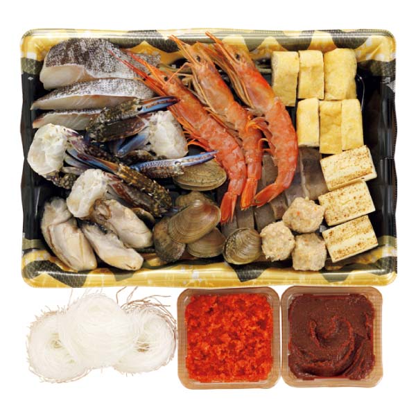 北海道海産 6種の魚介の海鮮麻辣鍋セット【冬の贈りもの・お歳暮】　商品画像2