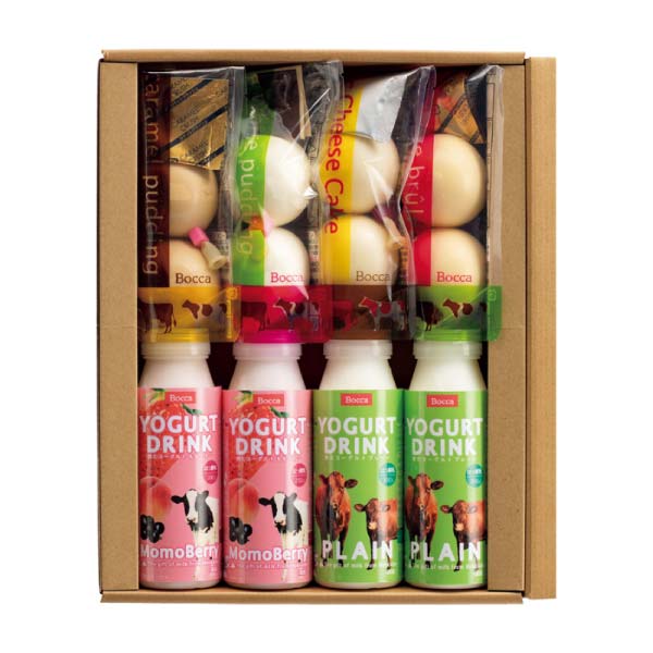 牧家 プリン&ドリンクセット【冬の贈りもの・お歳暮】 商品画像2