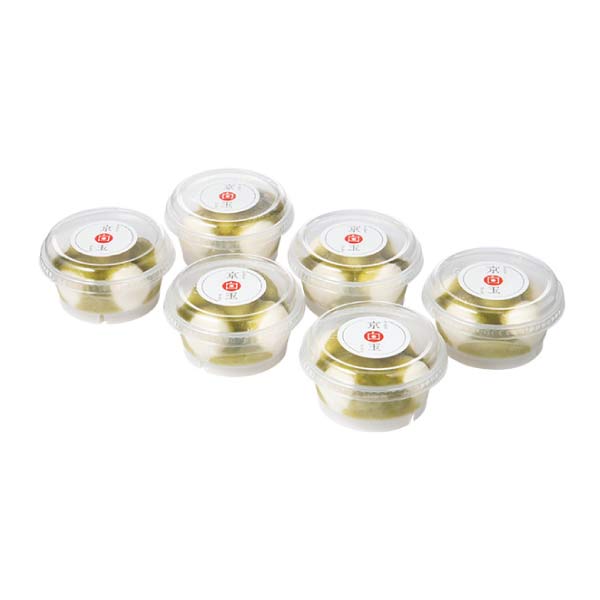 京阿月 京白玉 抹茶 6個入【夏の贈りもの・お中元】[KS-6]　商品画像2