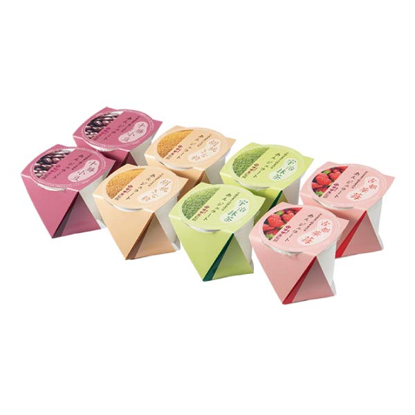 十勝あんこのサザエ 十勝あんこのサザエ監修 あんジェラート8個セット【夏の贈りもの・お中元】　商品画像2