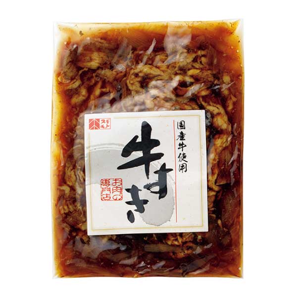 お肉の専門店スギモト 国産牛牛すき＆牛すじどて煮セット【夏の贈りもの・お中元】　商品画像2