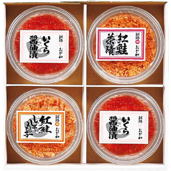 釧路おが和 鮭といくらの親子丼セット【夏ギフト・お中元】　商品画像2
