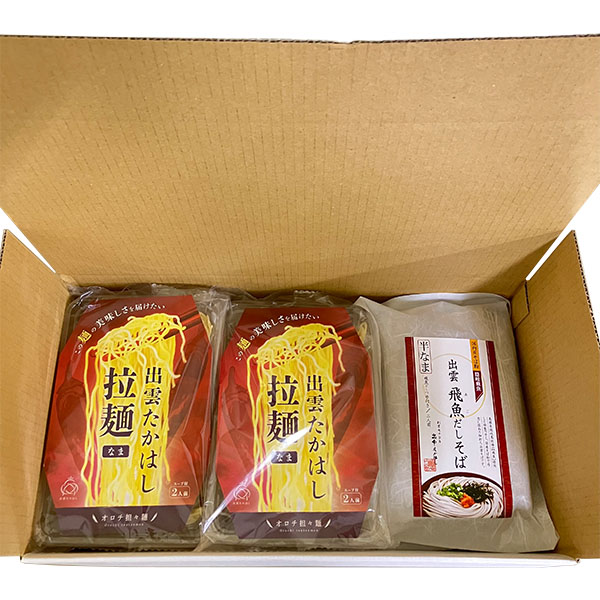 オロチ担々麺と出雲そばの麺セット【フードアルチザン】 商品画像2