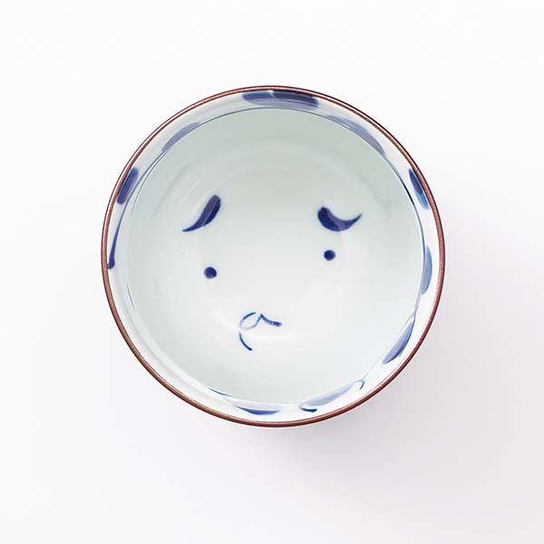 波佐見焼 おかめひょっとこ組湯呑 [52368]【父の日】　商品画像2