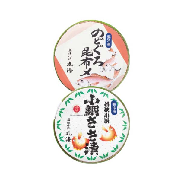 小浜海産物 若狭小浜小鯛ささ漬・のどぐろ昆布〆詰合せ【冬の贈りもの・お歳暮】　商品画像2