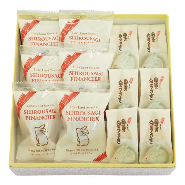 寿製菓 ありがとうさぎBOX〜うさぎ＆フィナンシェご縁箱〜【冬の贈りもの・お歳暮】　商品画像2