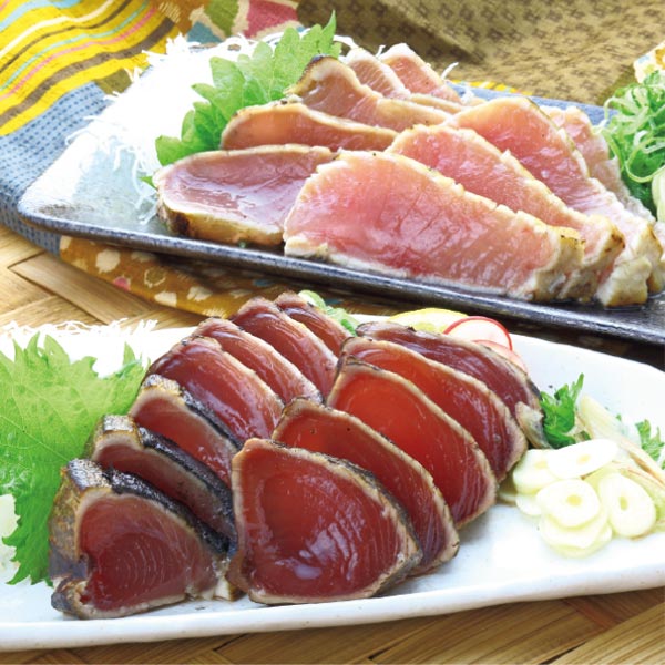 明神水産 藁焼きかつおとびんちょうまぐろ詰合せ【夏の贈りもの・お中元】　商品画像2