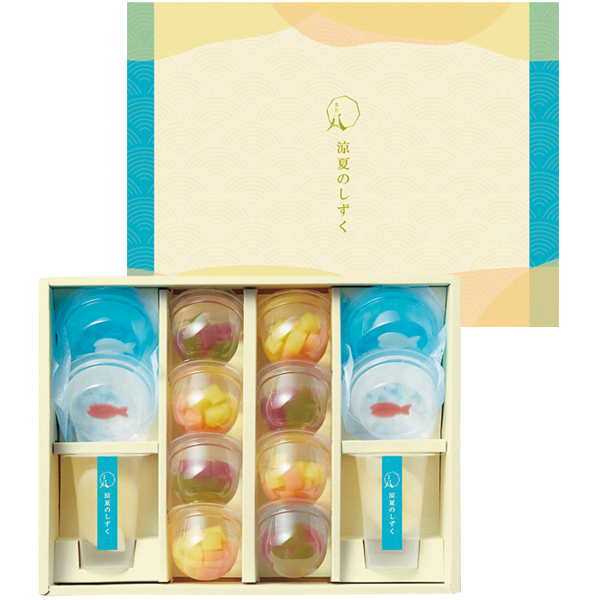菓匠八 涼夏のしずく(14個)【夏の贈りもの・お中元】　商品画像2